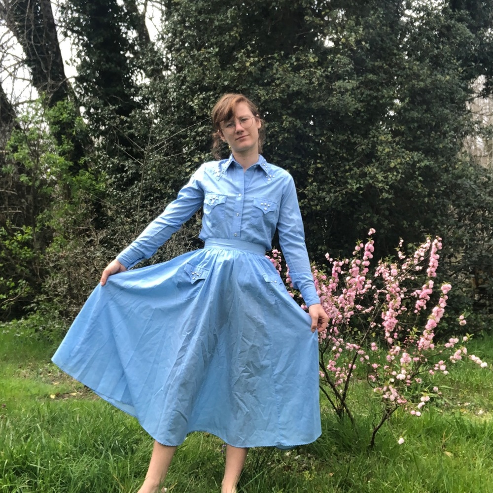 Two Piece Mountrock Ranchwear Set